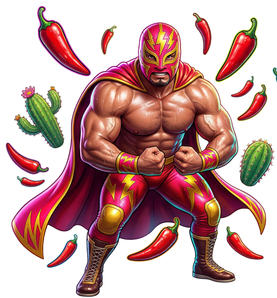 Luchadores mexicanos de Aldex